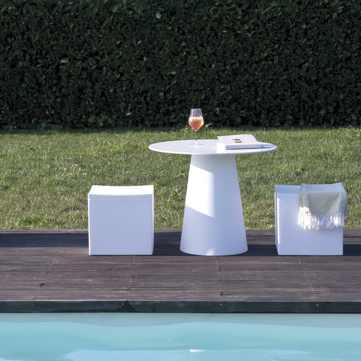 Outdoor Pouf LOUNGE CUBE by Serralunga 02