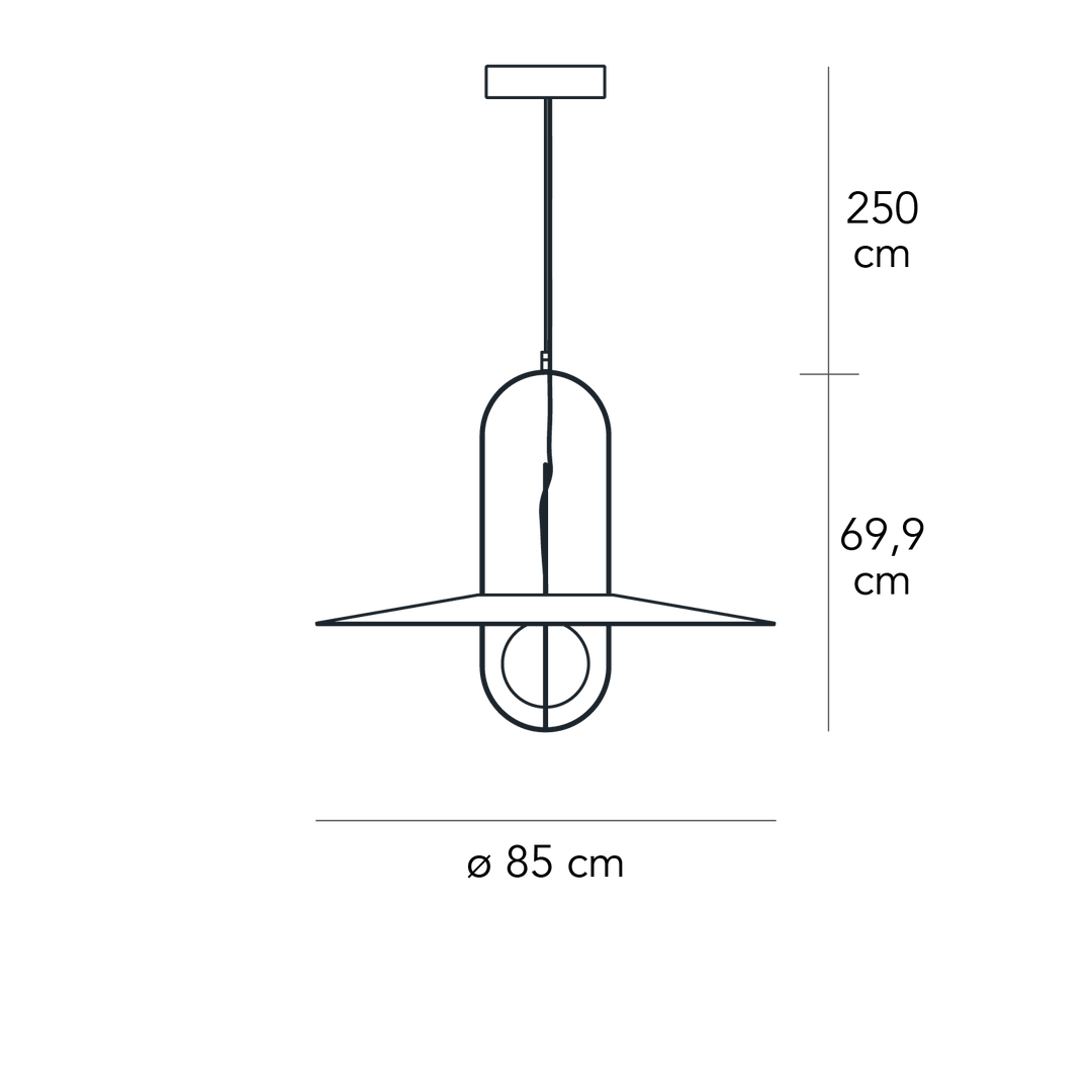 Suspension Lamp SETAREH GLASS Large by Francesco Librizzi for FontanaArte 06