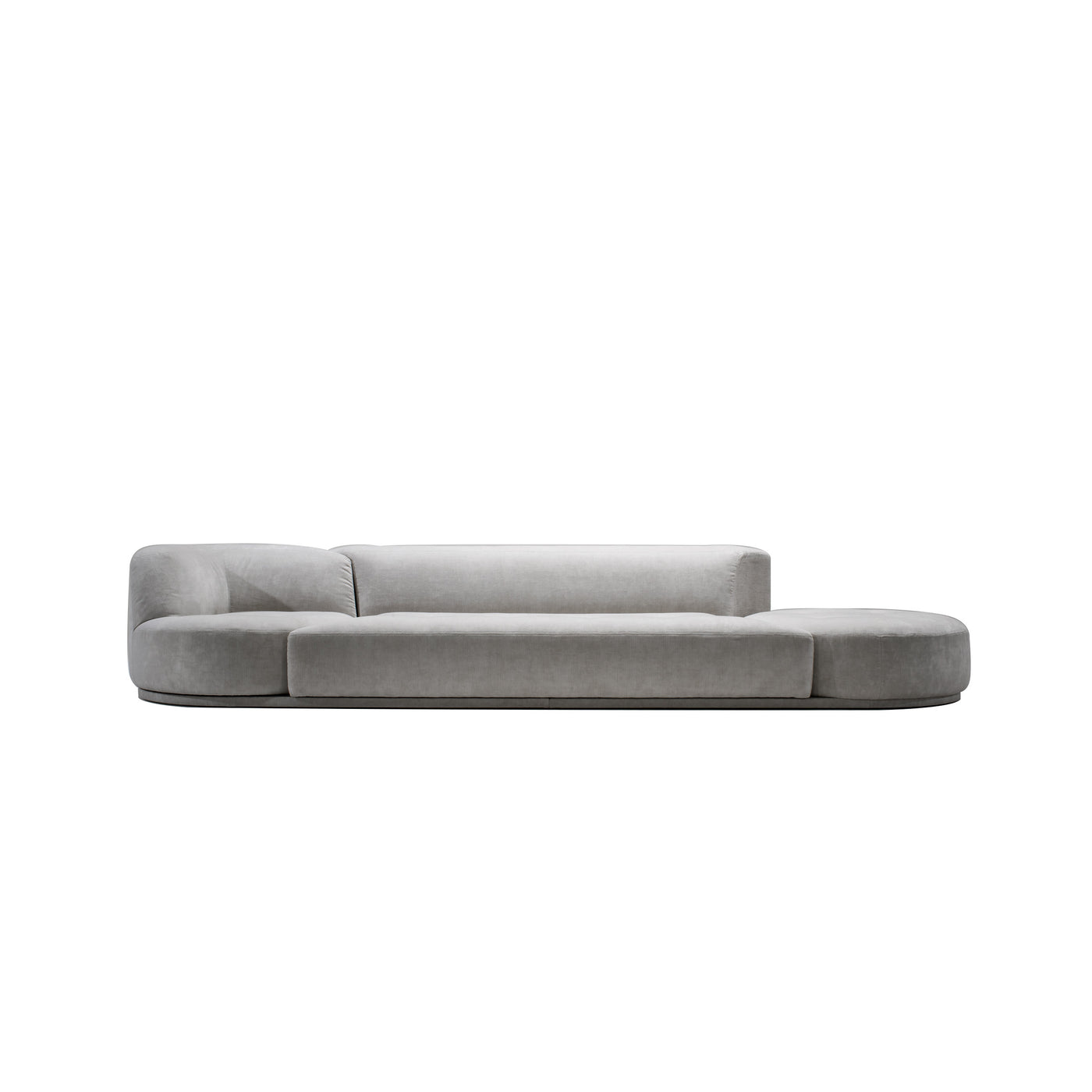Velvet Sectional Sofa BORDONE by MyHome Collection 05