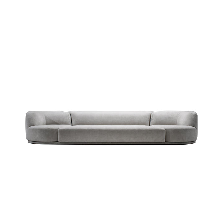 Velvet Sectional Sofa BORDONE by MyHome Collection 01