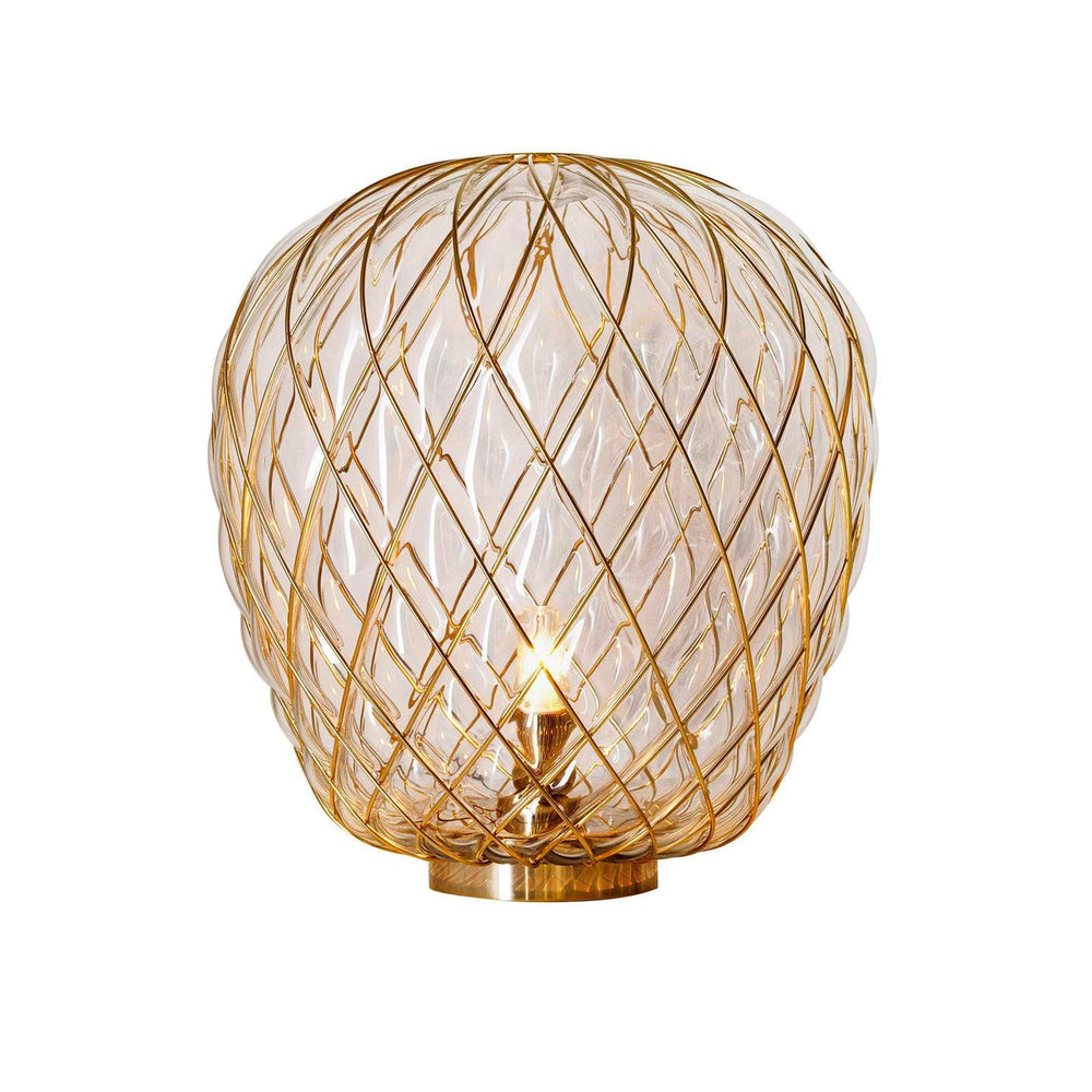 Table Lamp PINECONE Large Gold by Paola Navone for FontanaArte 02