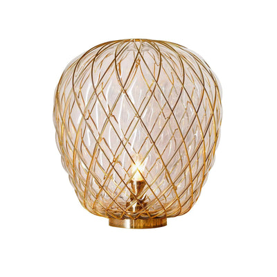 Table Lamp PINECONE Large Gold by Paola Navone for FontanaArte 02