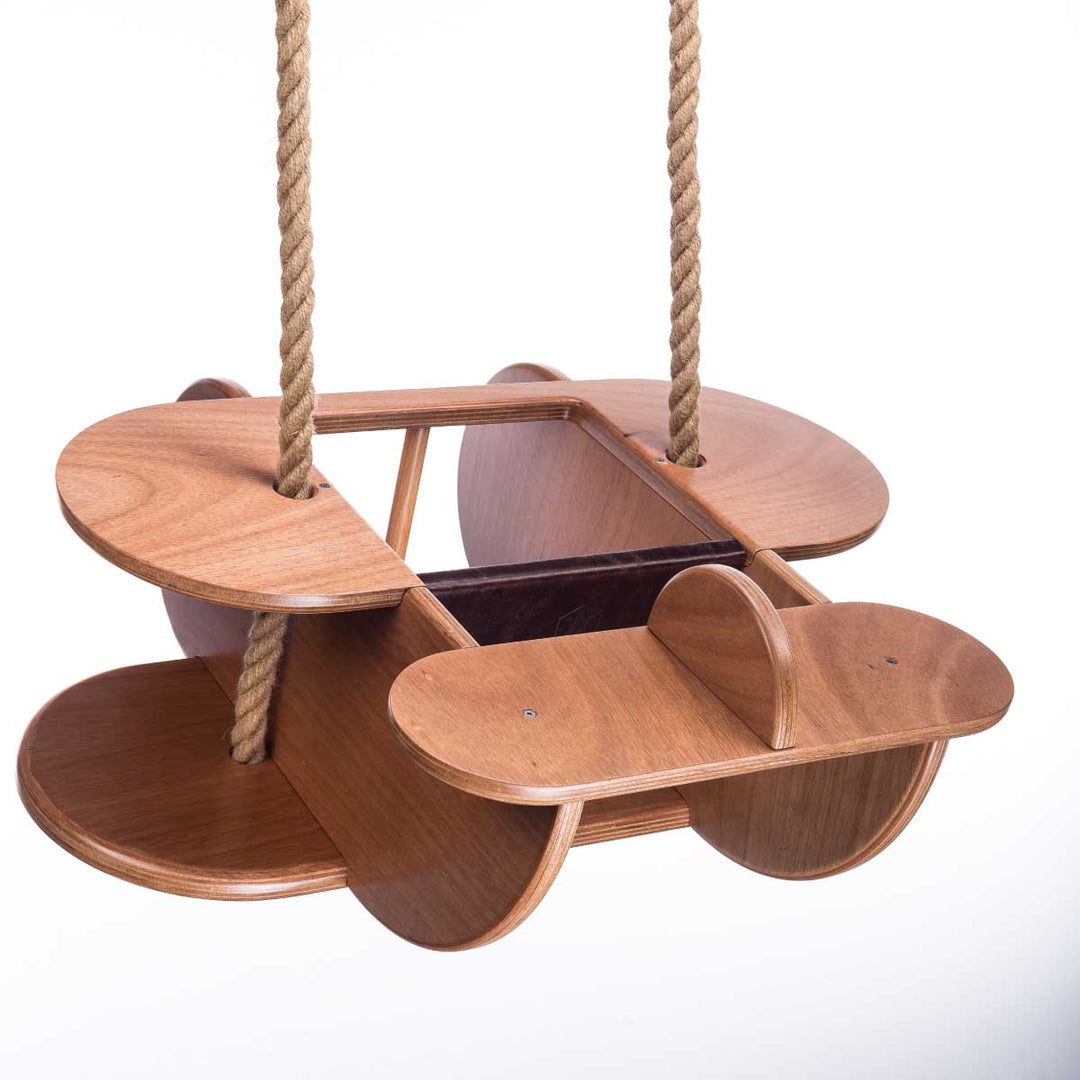 Wooden Biplane Swing ANSALDO 014