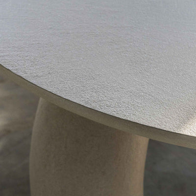 Wood Round Dining Table ELEPHANTE by Marcantonio for Mogg 017