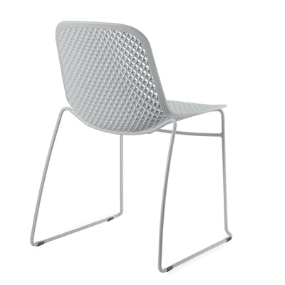 Chair I.S.I. White by Luigi Baroli 01