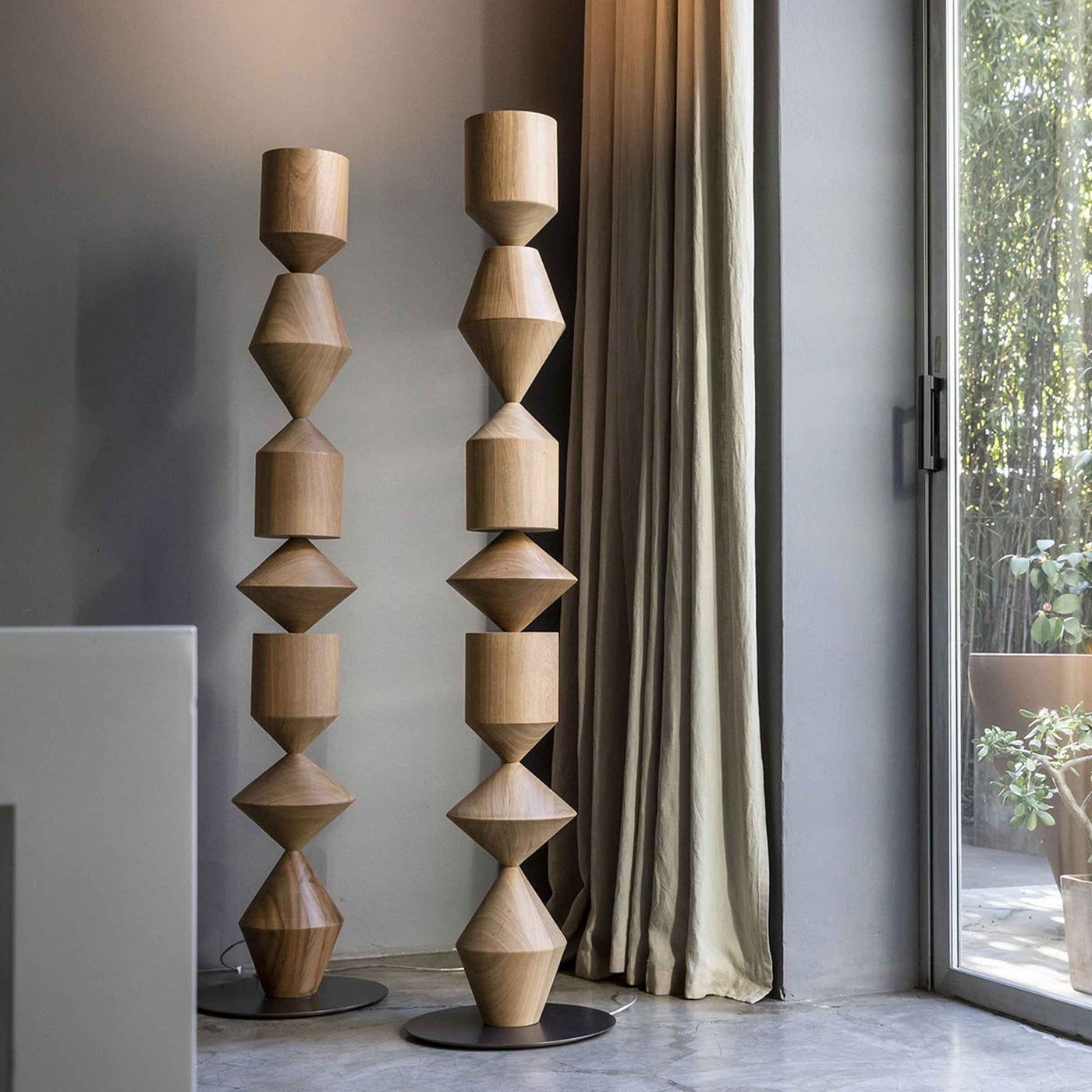 Dimmable Floor Lamp COSTANTINA by Nava + Arosio for Mogg 010